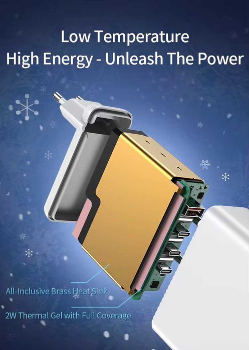 Швидка зарядка 100W 65W 25W GAN 2 premium