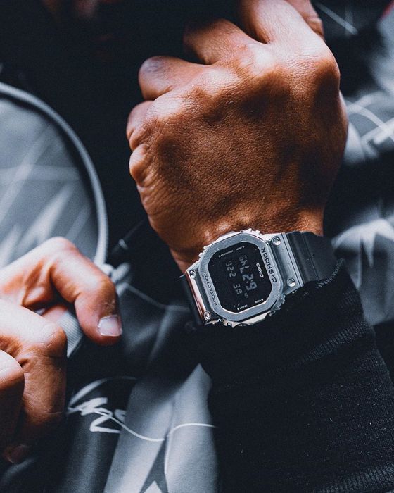 Часы Casio G-SHOCK GM-5600-1E ! Оригинал! Фирменная гарантия 2 года!