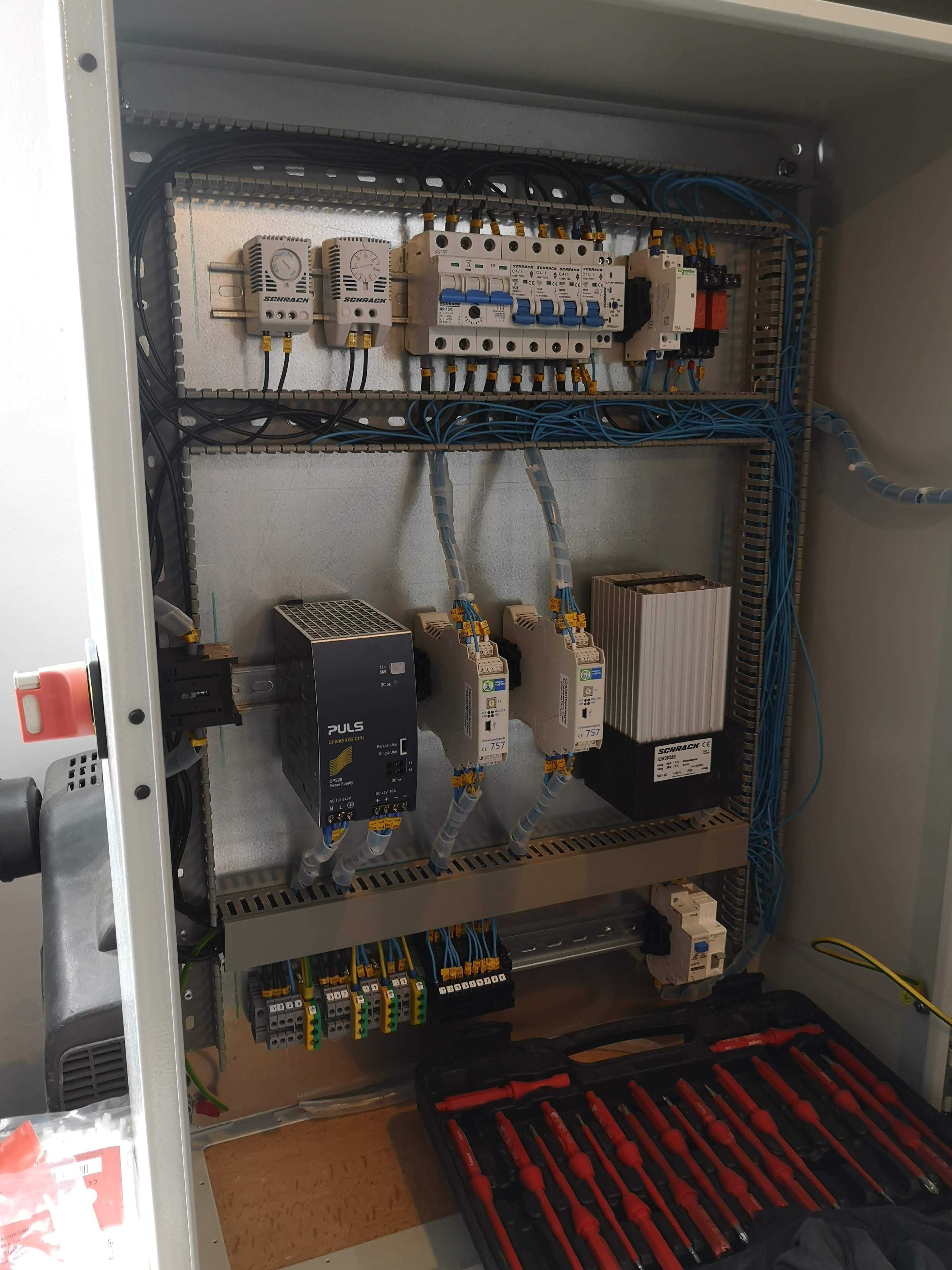 Elektryk, Instalacje elektryczne, Przyłącza, Rozbudowa, Awarie,Pomiary