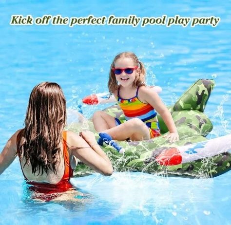 Anseto Nadmuchiwany Pływający Basen Duży Pływający Pływak