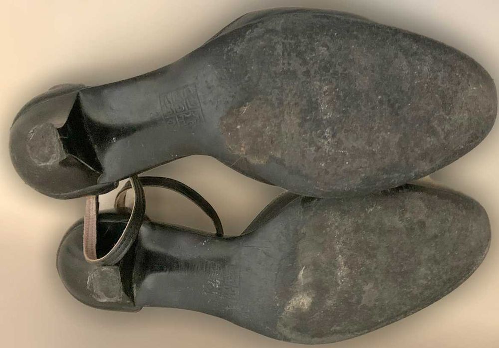 Sapatos de Senhora Abertos, Preto