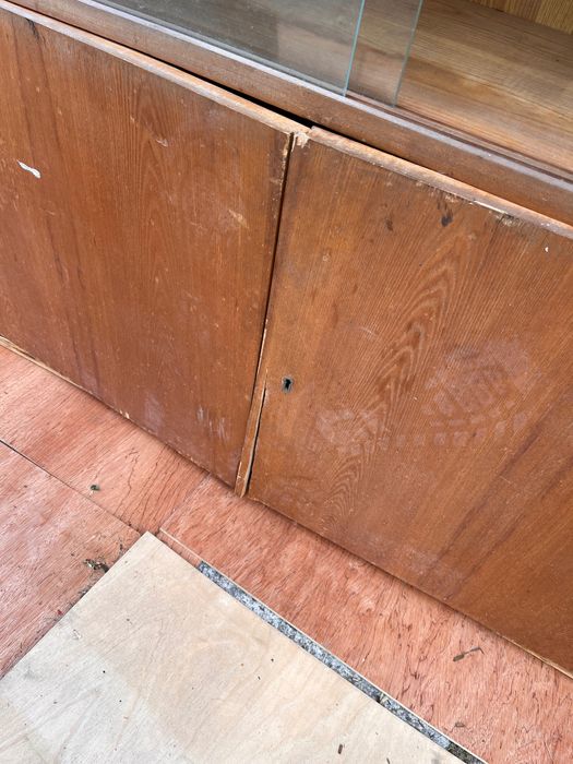 Meble vintage / PRL szafka biblioteczka + starszy