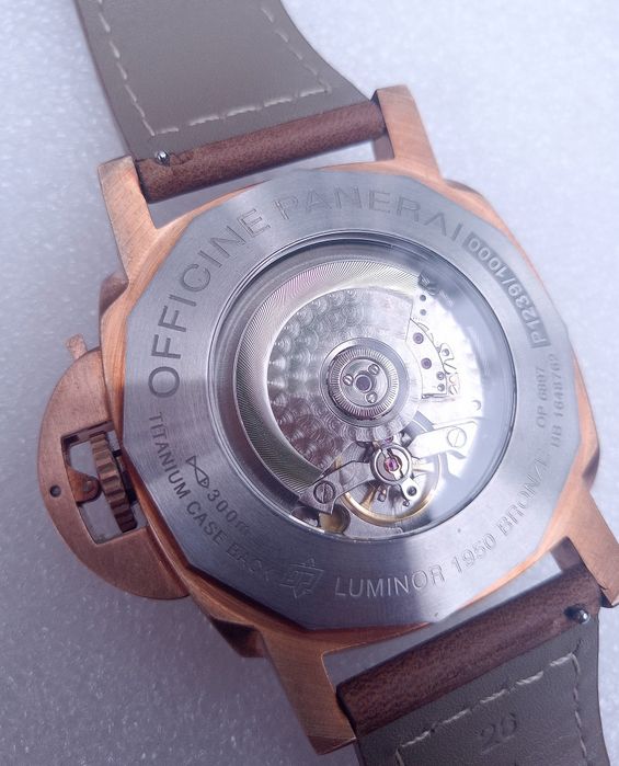 Механічний годинник автопідзавод Luminor Submersible Panerai bronze
