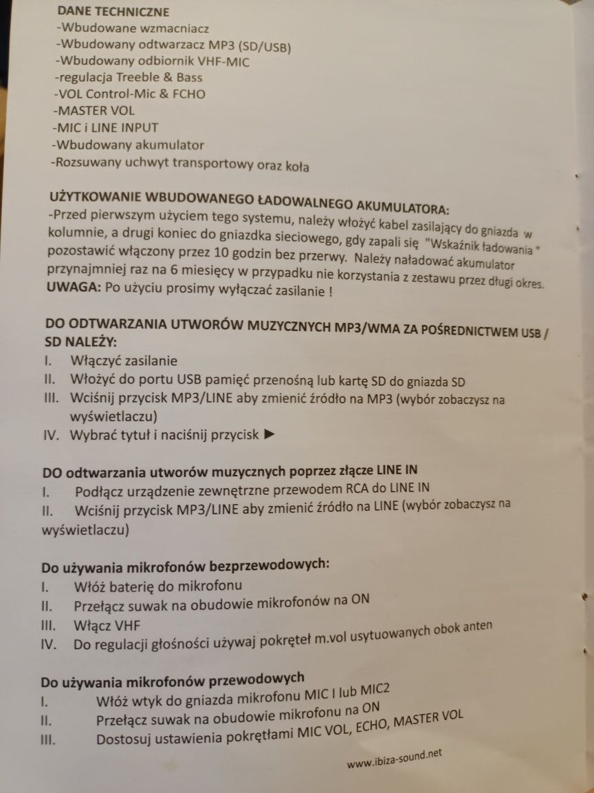 System nagłośnienia