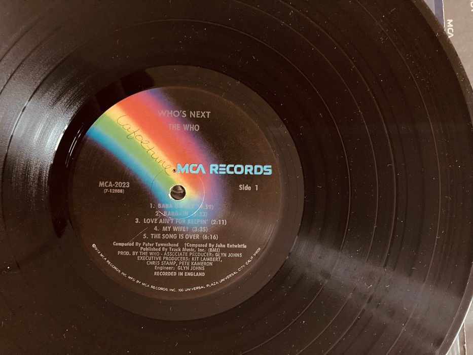 Вінілова платівка THE WHO 1971 рік , оригінал USA