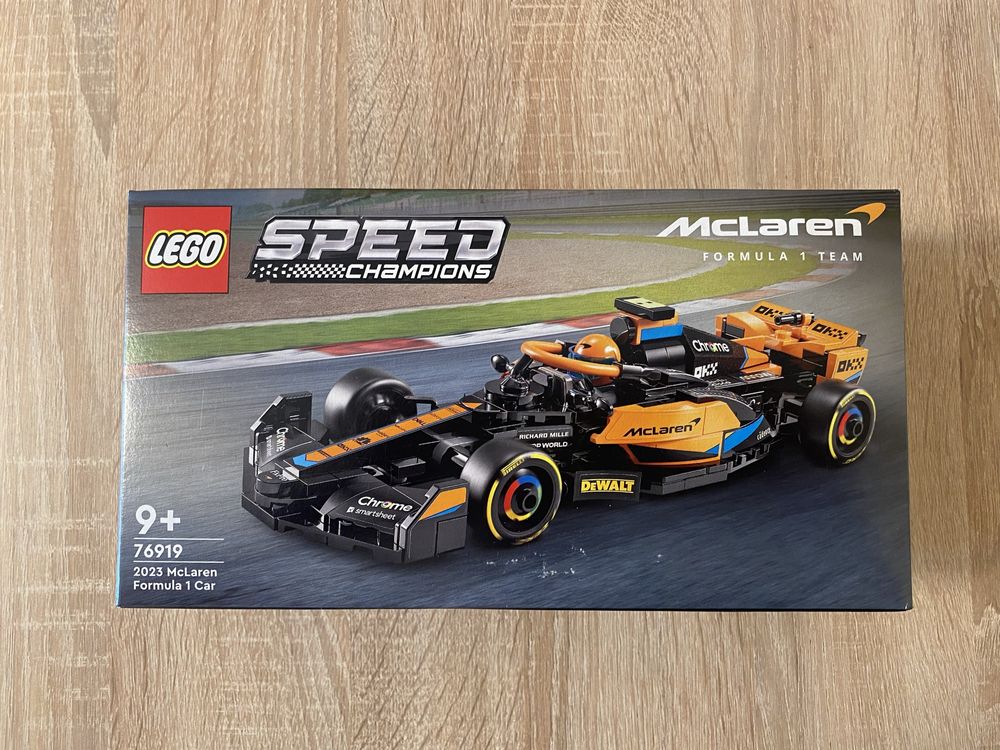 Nowe- LEGO 76919 Speed Champions Samochód wyścigowy McLaren Formula 1