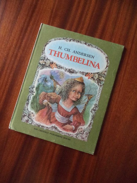 Английский язык Г. Х. Андерсен «Дюймовочка». Книга 1985г.вып.