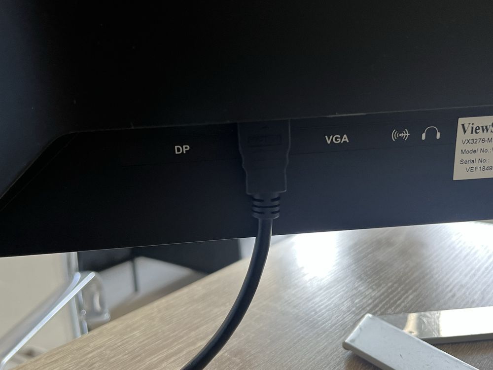 Monitor ViewSonic VX3276-MHD-2 Model No.: VS17220