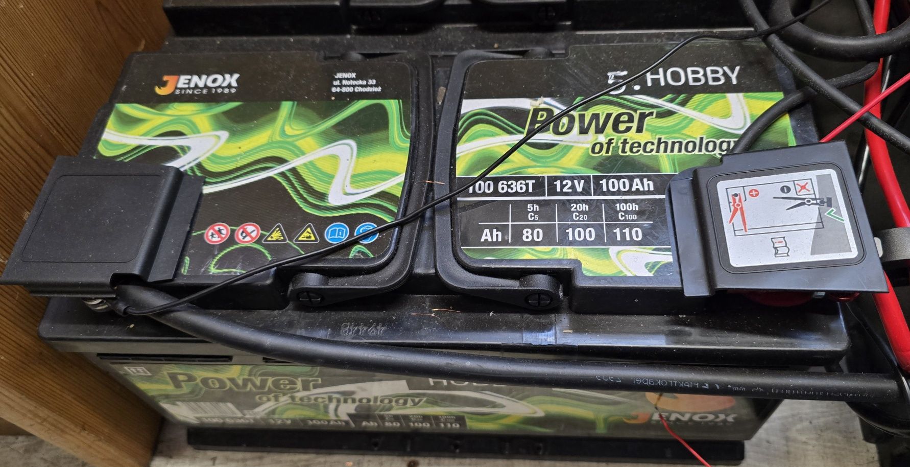 Akumulator Jenox Hobby 12V 100 Ah Gwarancja