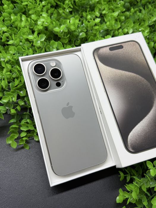 iPhone 15 Pro, 256Gb, Natural Titanium (Neverlock) Айфон 15 Про, #8055