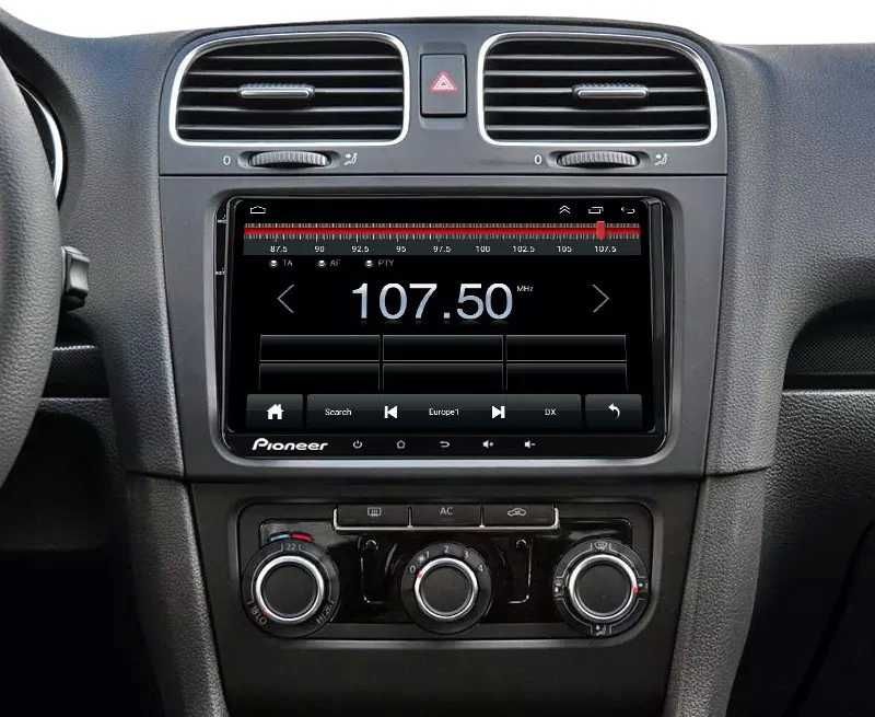 Штатная магнитола Pioneer 4/32GB VW B6/B7/CC/Caddy/Tiguan/Jetta/Polo