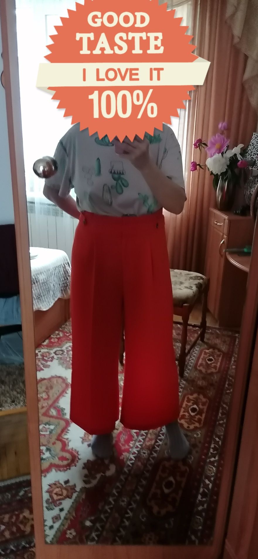 Штани, кюлоти, плиссе, TU, L