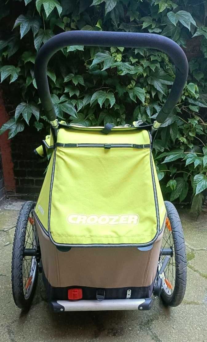 Przyczepka rowerowa Croozer Kid 1 WÓZEK spacerówka biegowy