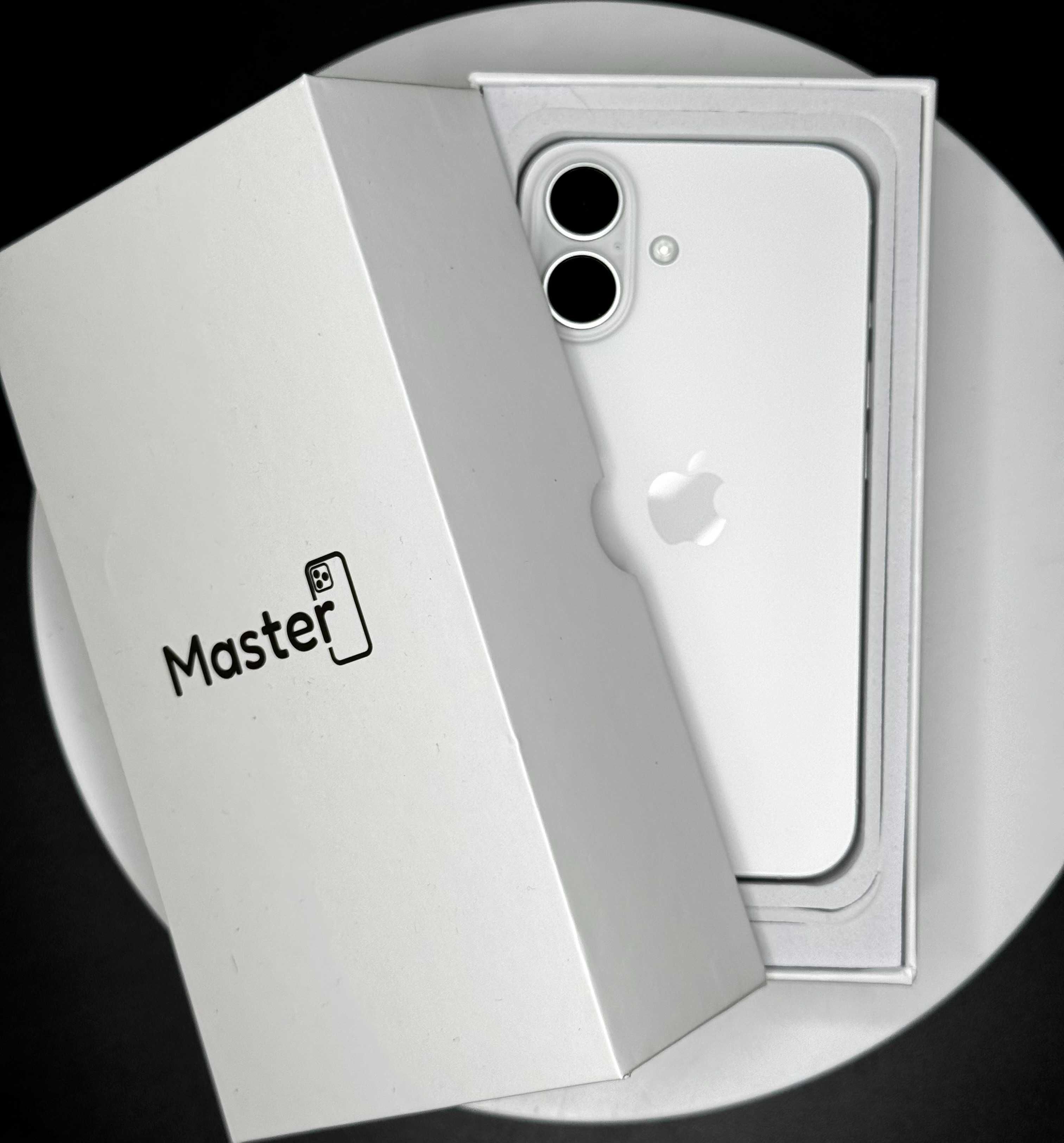 Apple iPhone 16 128gb White 100% Bat 0 Cykli 6Msc Gwar