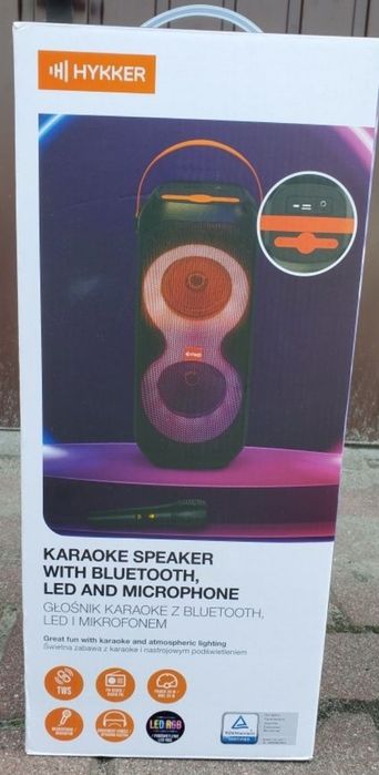 Głośnik karaoke Speaker Bluetooth 20W