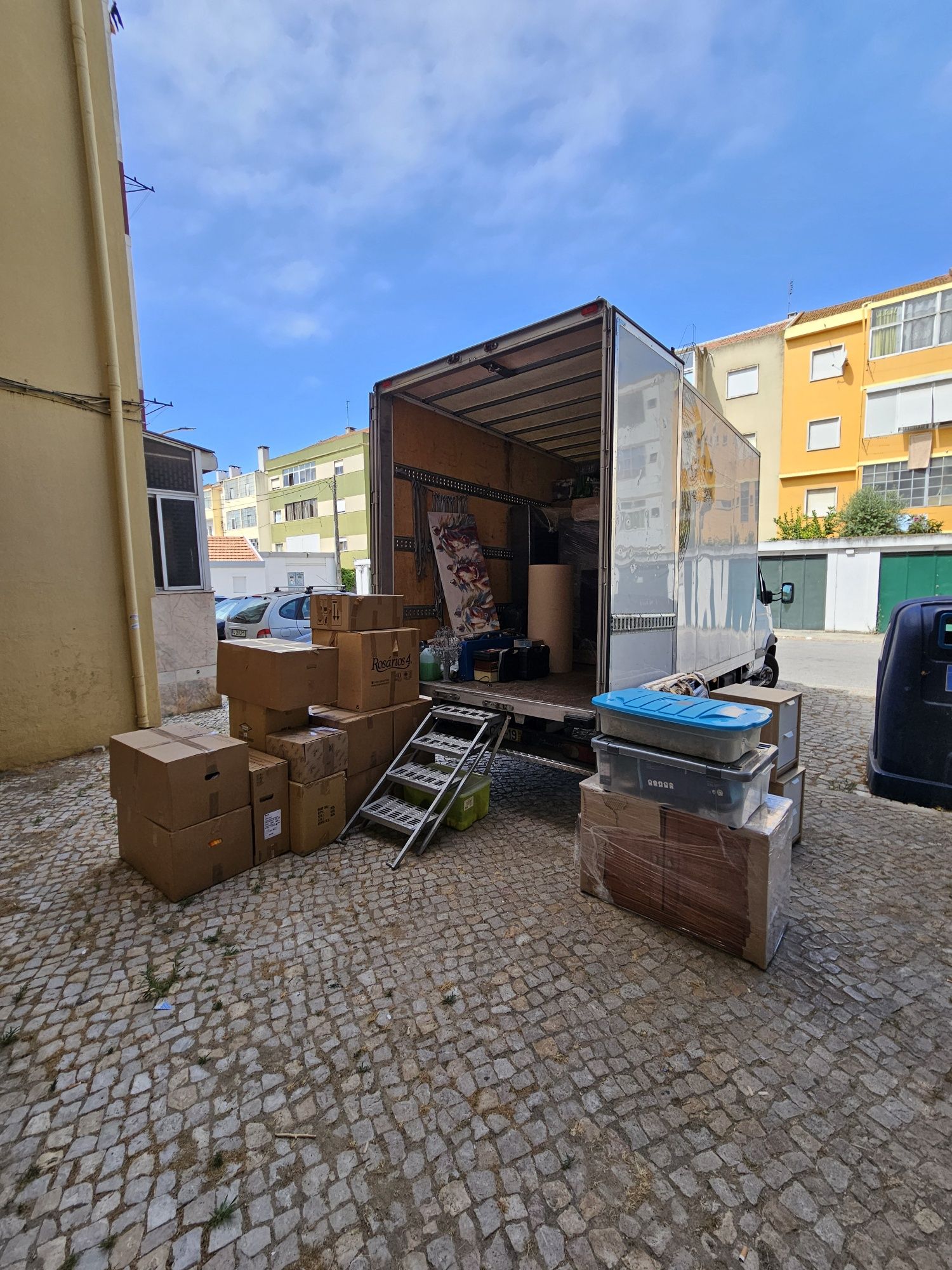 Mudanças e transporte