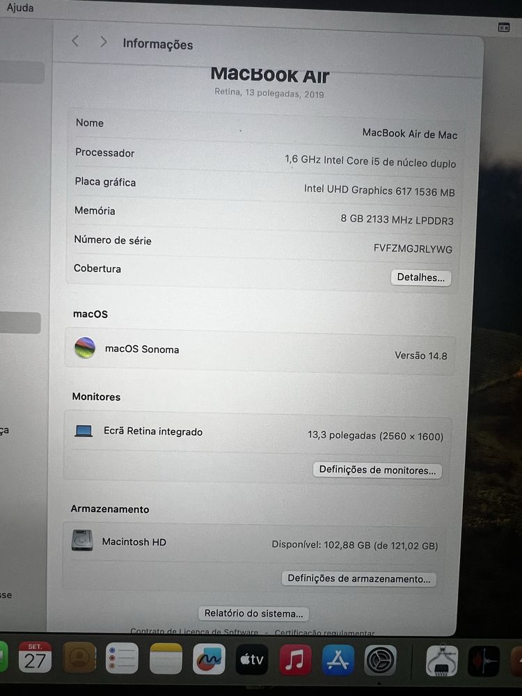 Apple Macbook Air 13” 2019