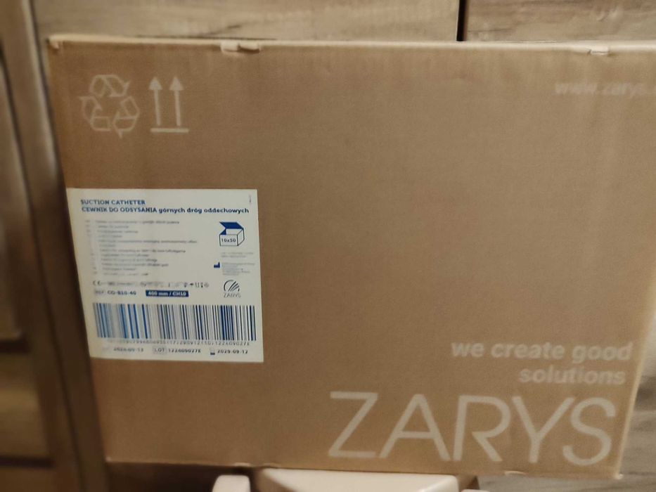 cewniki do odsysania górnych dróg oddechowych