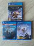 Диски для PS4 (Horizon, God of War, Destiny)