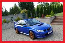 Subaru Impreza Super wygląd kolor felgi 18 cali WRX bez rdzy !!