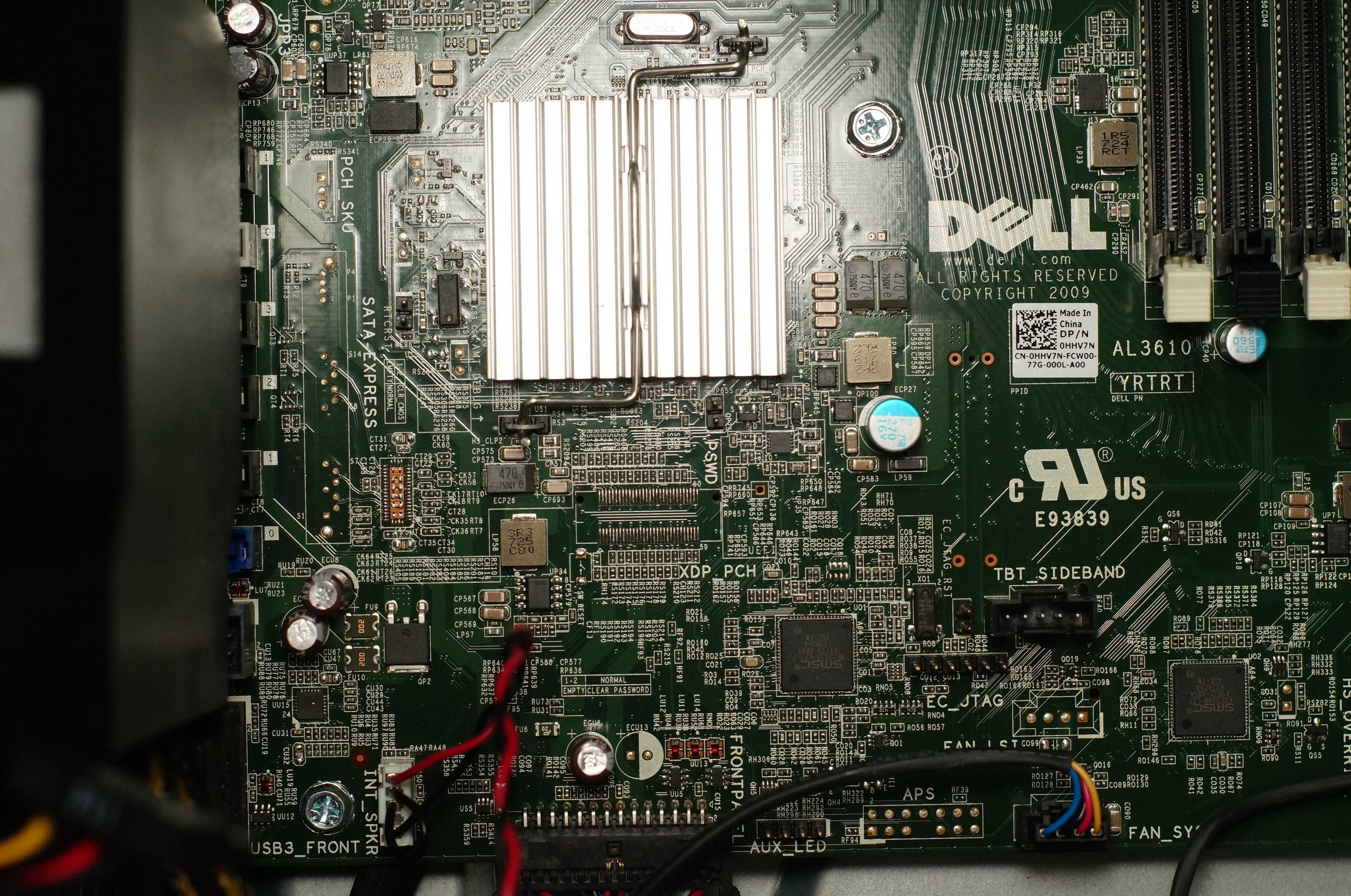 Dell T5810 сокет LGA2011-3 DDR4 0hhv7n материнка/кулер 0YH2R3 / 0RDTTV