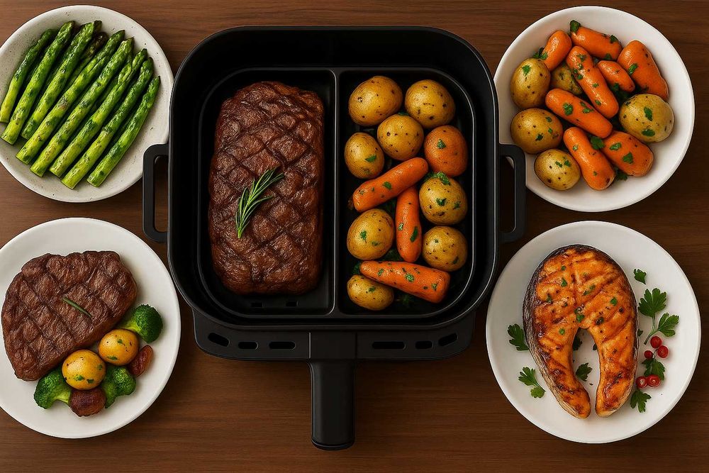 Wkład Silikonowy do frytkownicy Forma do pieczenia z przegródką Zenito