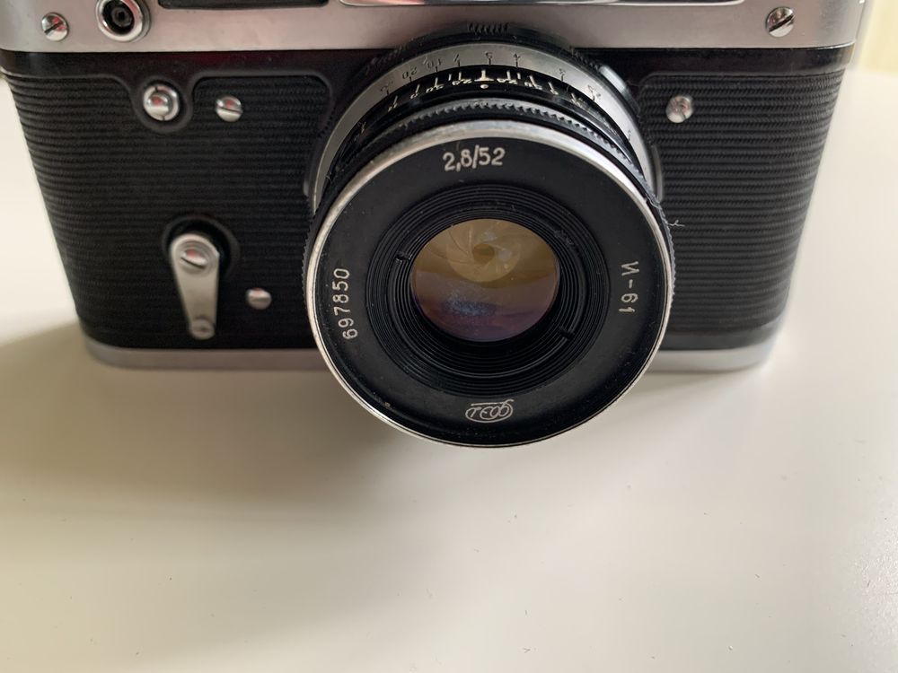 Плівковий фотоапарат ФЭД‑4 + спалах Фотон