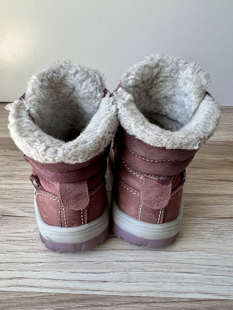 Buty zimowe kozaki Lasocki kids rozmiar 23 róż