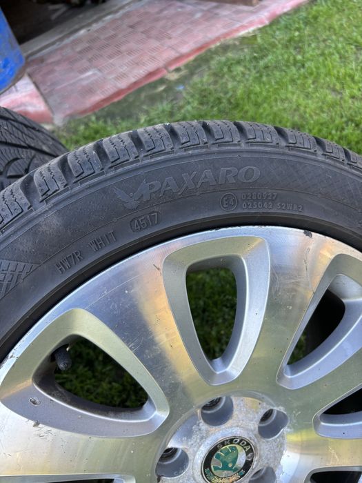 4 koła grupa volkswagen 5x112x17 ZIMA super stan!