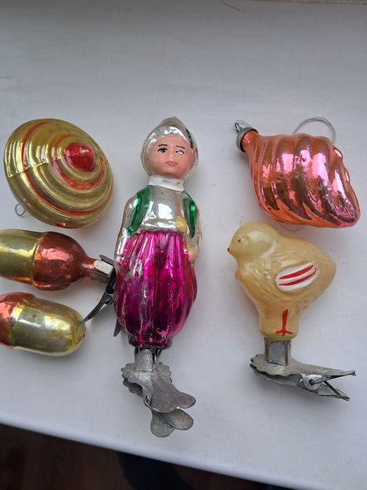 Ёлочные игрушки ссср.