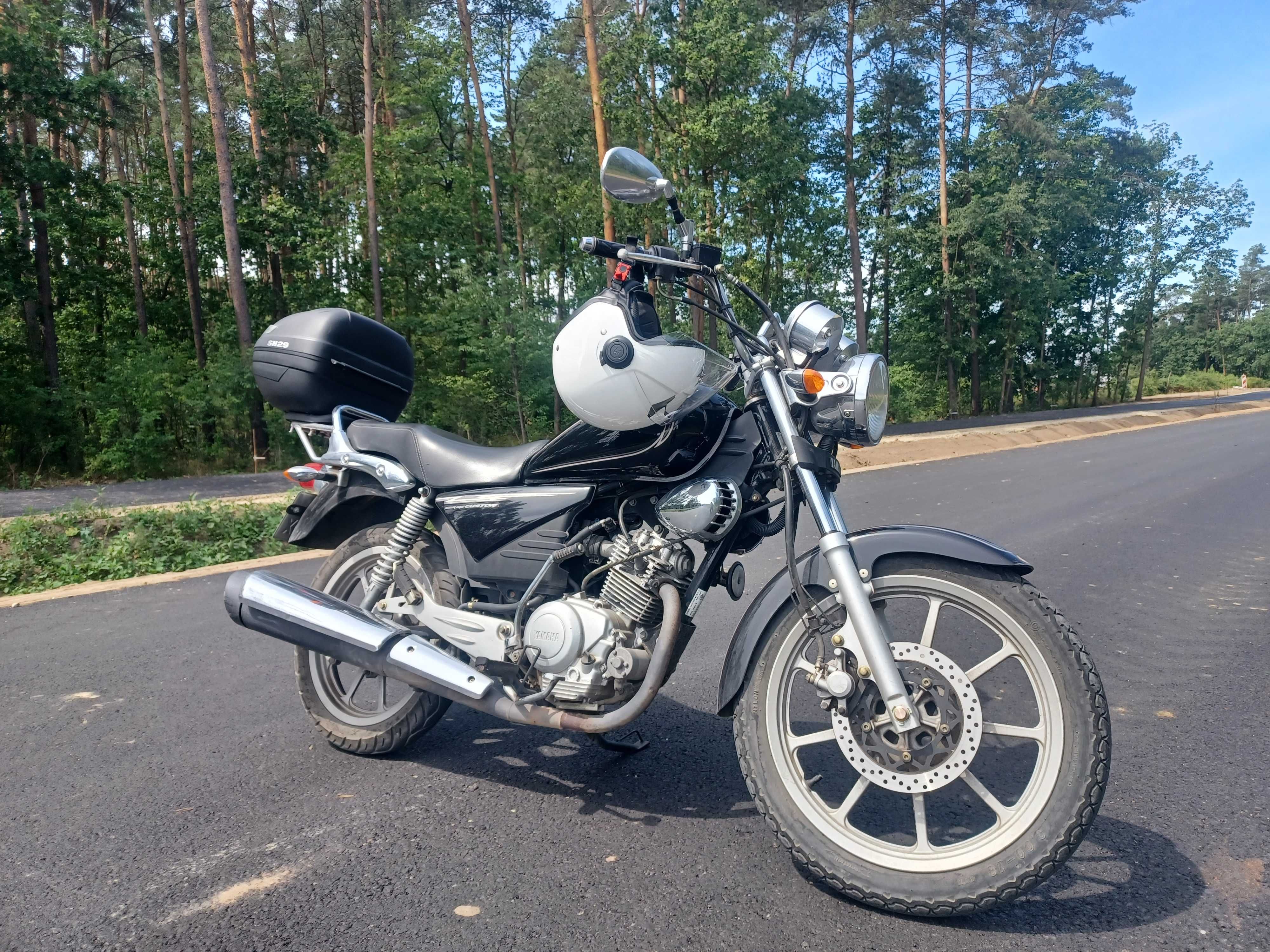 Yamaha YBR 125 CUSTOM | 2008 | 27 000 km | Kufer | Kat B/A1