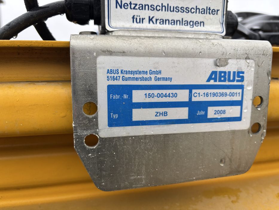 Suwnica podwieszana Abus 1,5 ok. 8x20m