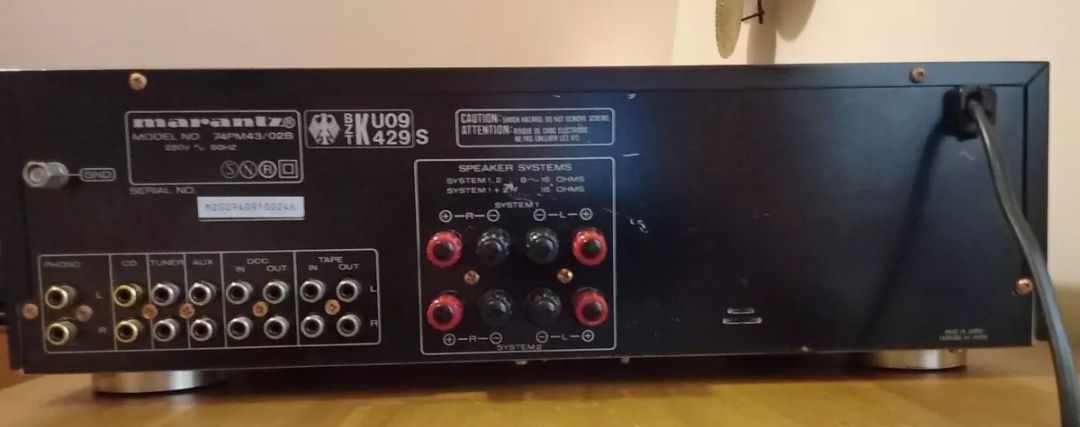 Amplificador Marantz PM 43