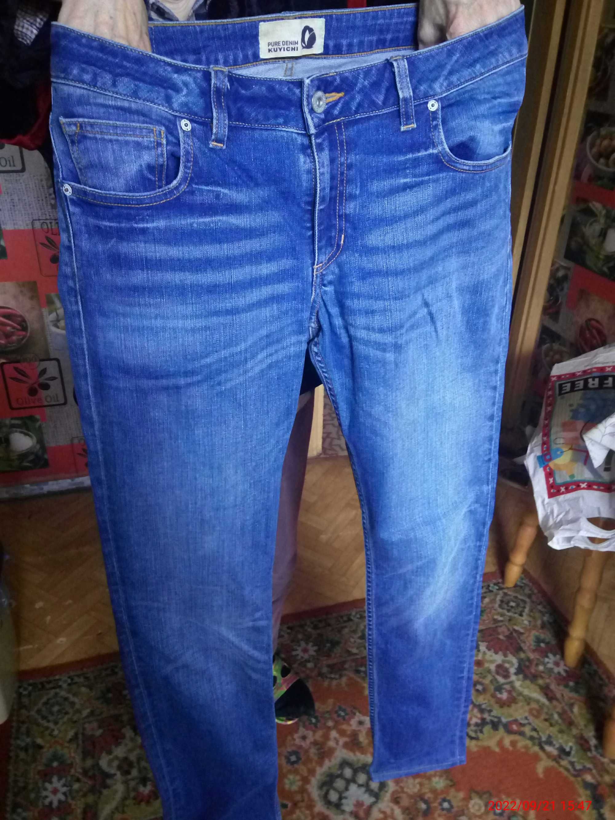 Джинсы DENIM  синие