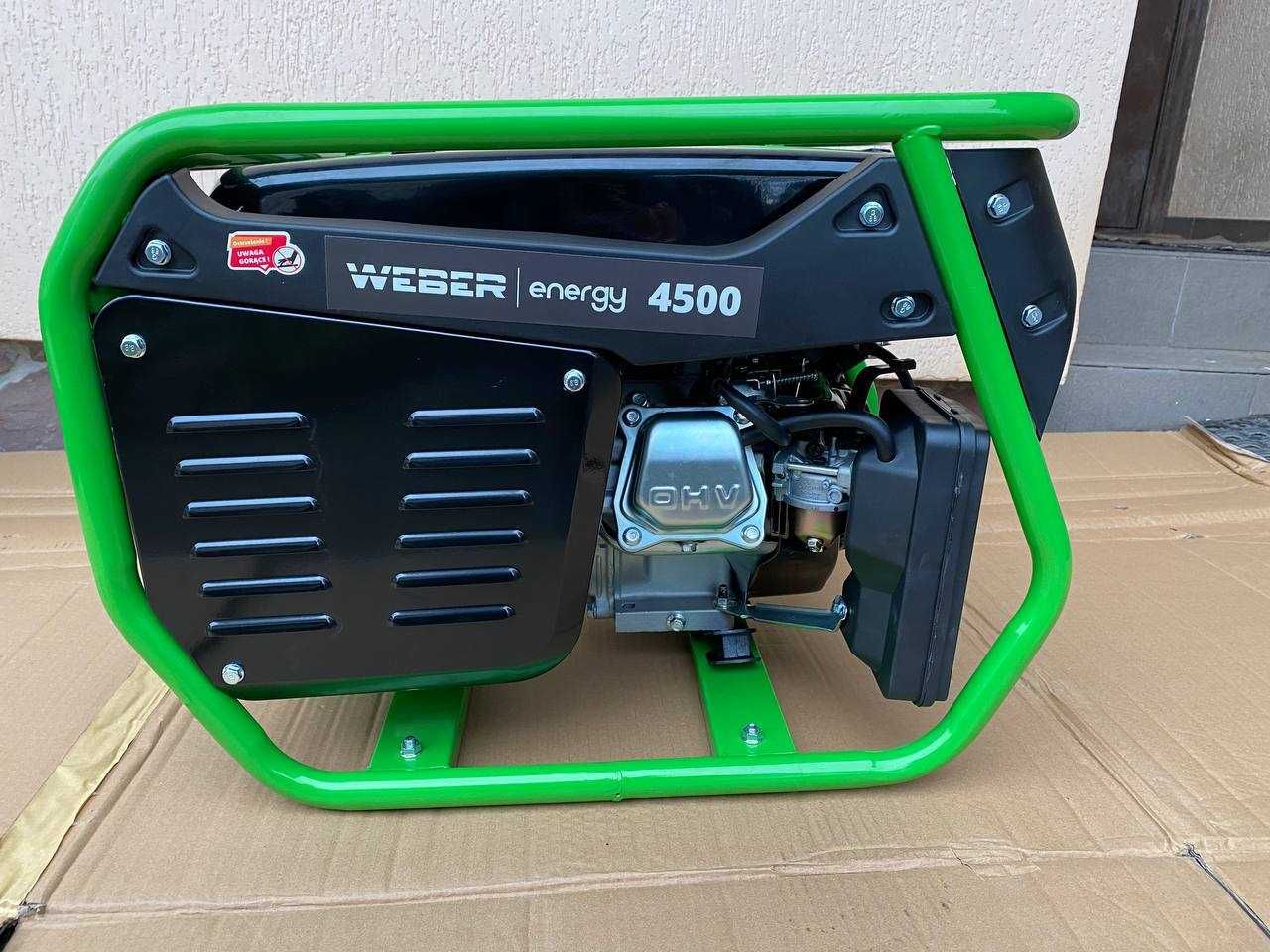 Генератор Weber Energy 4500 AVR / 3кв /однафаза