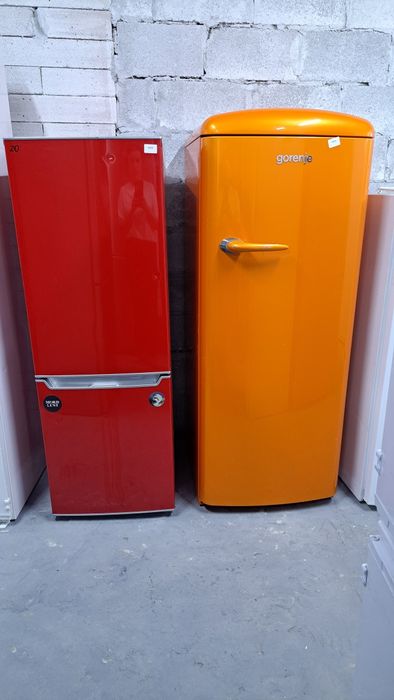 Яскравий ретро холодильник Gorenje wss43 доставка гарантія