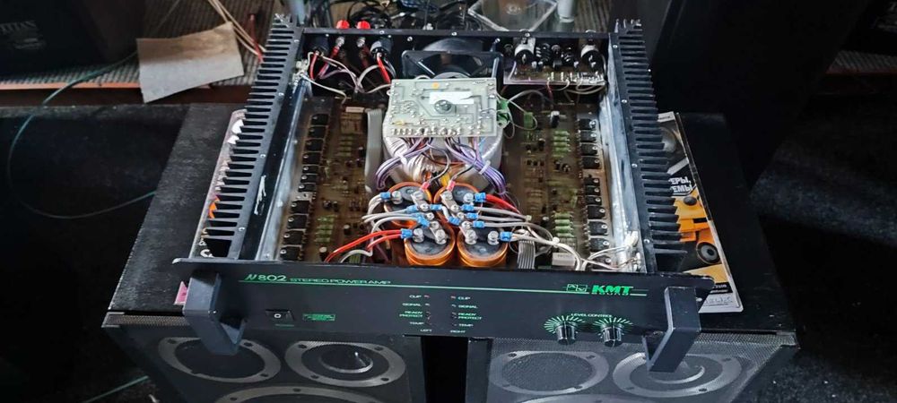 KMT Sound N 802 мощнік  2х450 Вт ЗВУК!!