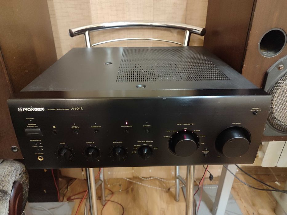 Мощный Усилитель звука Pioneer A-604R. Звук !