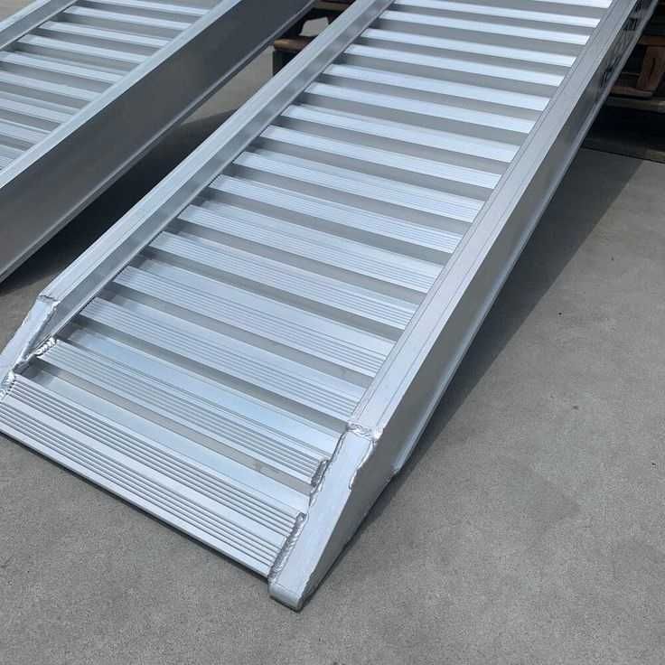 Najazdy aluminiowe komplet 3m/4850kg | DOSTAWA ZA DARMO