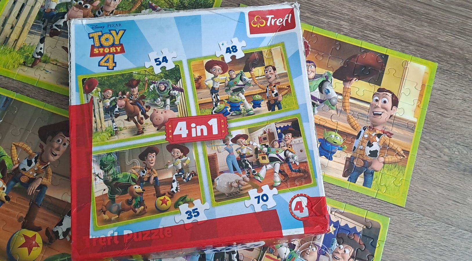 Пазли 4 in 1 Trefl Toy story Історія іграшок