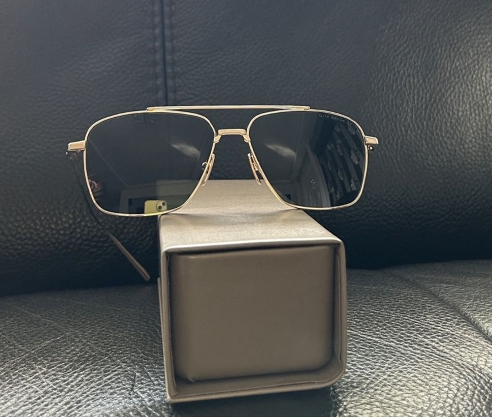 Okulary przeciwsłoneczne Dita Artoa 57 cartier złoto maybach lv gucci