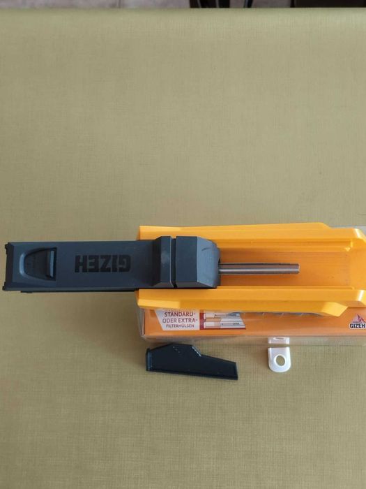 Máquina de entubar tabaco, filtro normal e filtro comprido, GIZEH