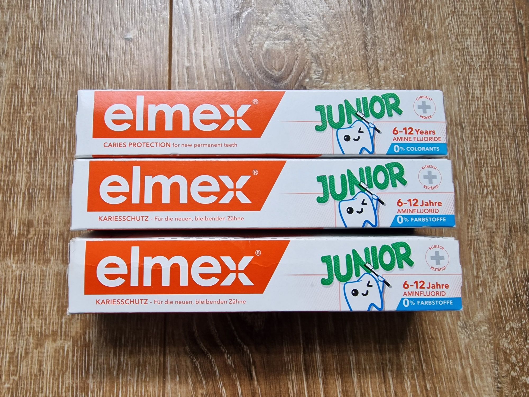 Pasta Elmex Junior 6-12 lat  3 sztuki