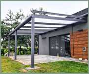 Zadaszenie aluminiowe pergole carport wiaty na auto Pomorskie