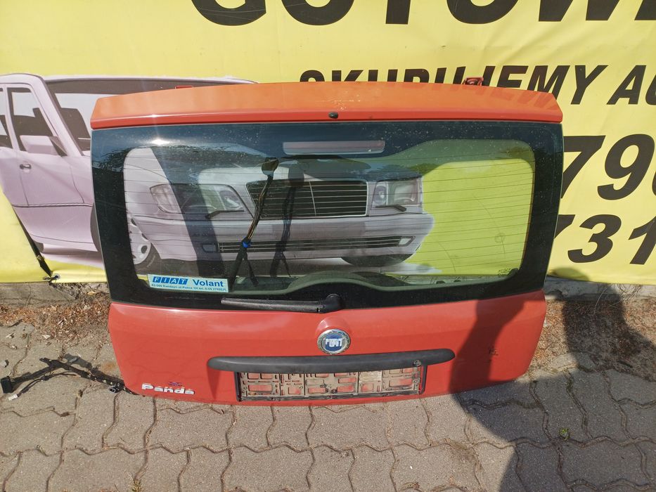 Fiat Panda II 2 klapa pokrywa bagażnika kompletna