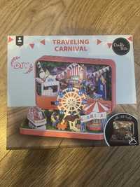 DIY Park rozrywki Action Traveling Carnival do złożenia rękodzieło