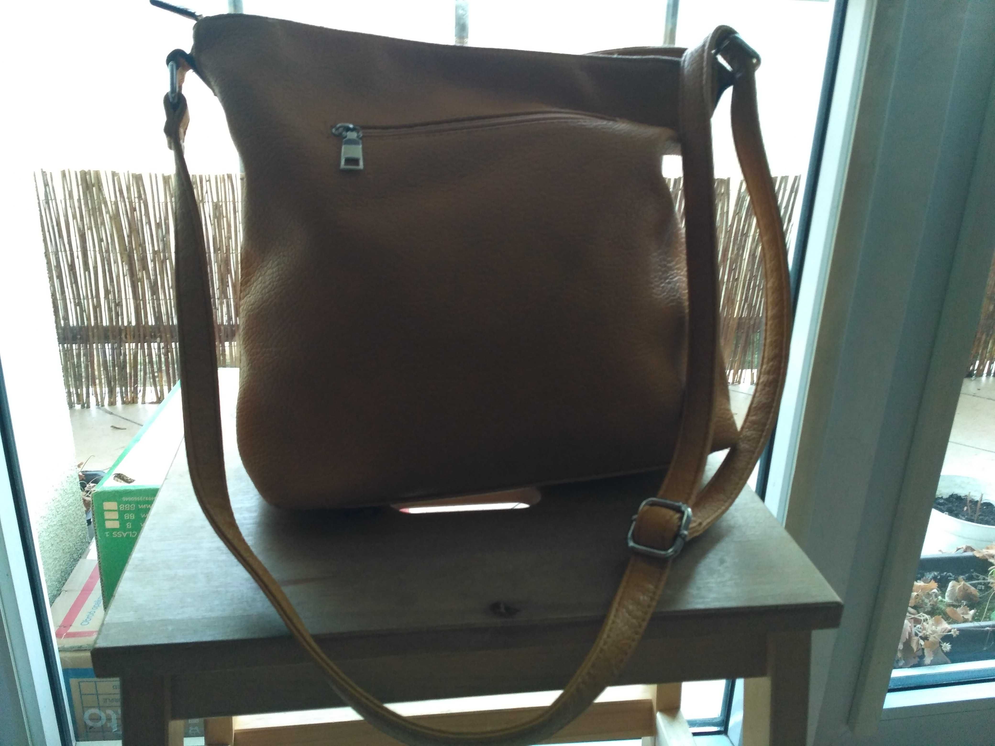 Torba A4 w kolorze camel