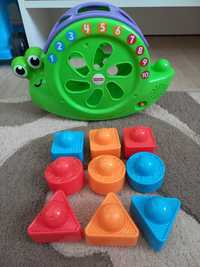 Музыкальная улитка,сортер FISHER PRICE