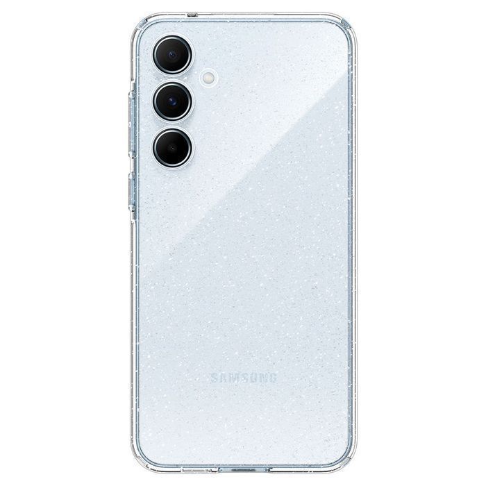 Etui Spigen Liquid Crystal Galaxy A55 5G z Połyskującymi Kryształami