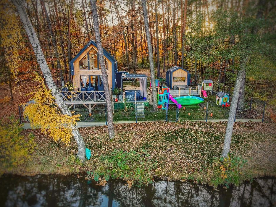 Boże Narodzenie sylwester Domek jacuzzi sauna Sandomierz jezioro